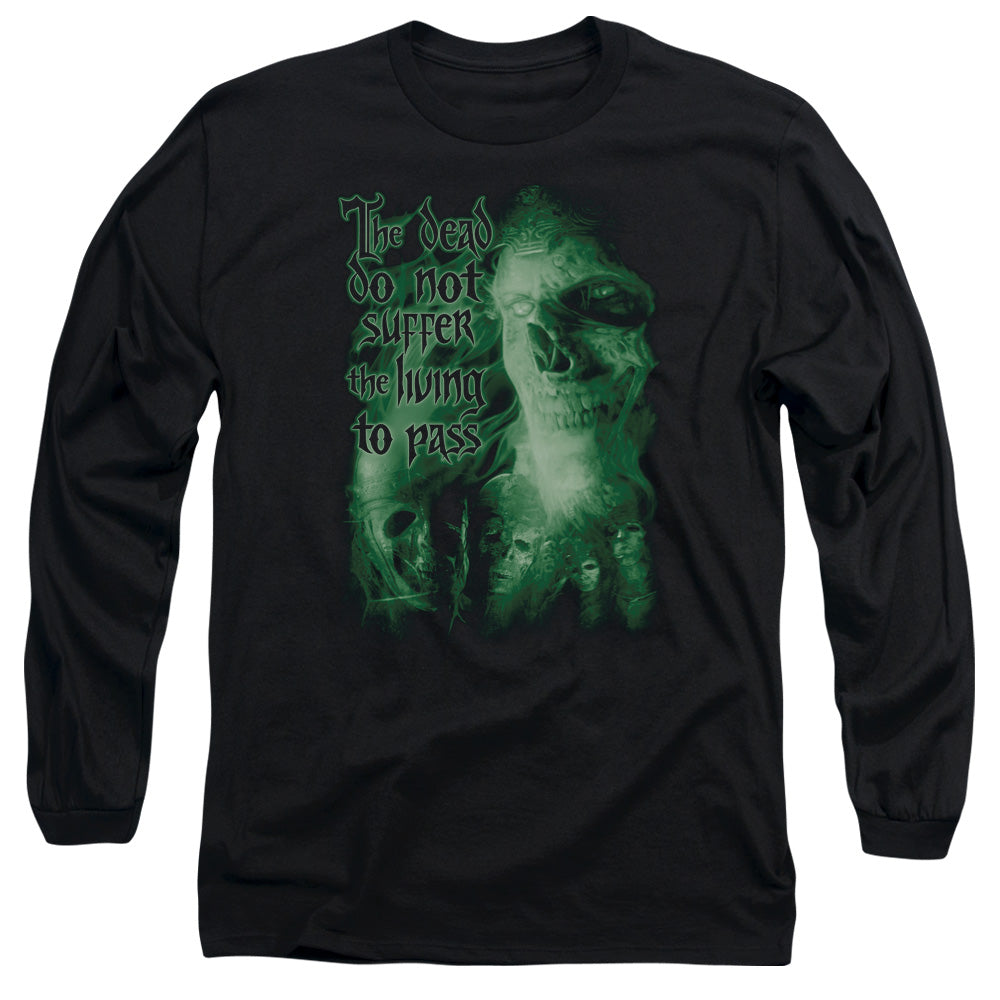 Lord Of The Rings King Of The Dead Men's 18/1 Cotton Long-Sleeve T-Shirt