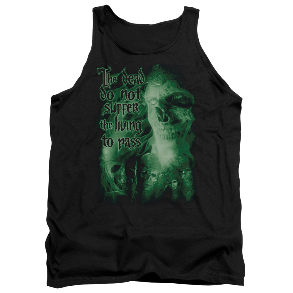 Lord Of The Rings King Of The Dead Men's 18/1 Cotton Tank Top