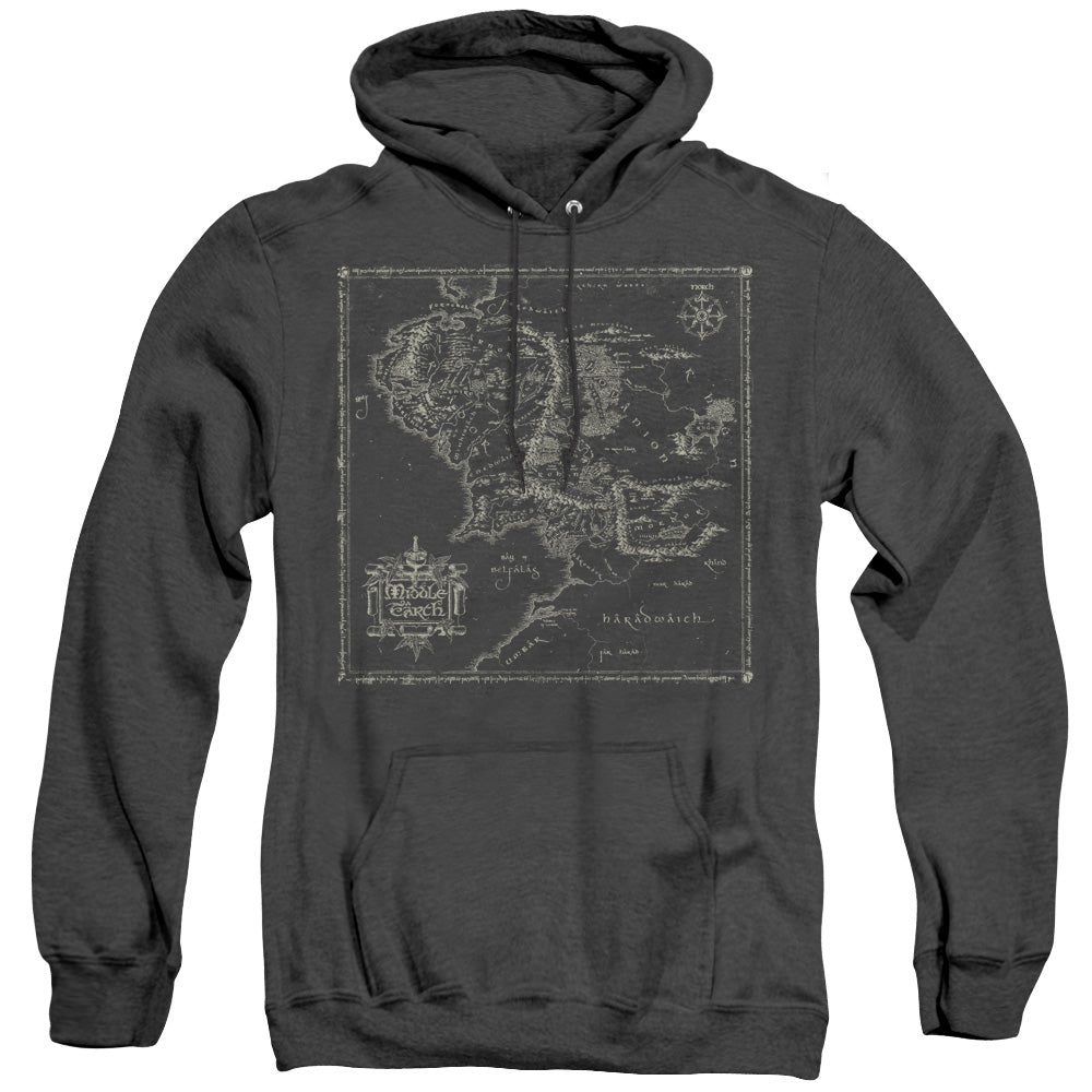 Lord Of The Rings Map Of Me Men's Pull-Over Hoodie