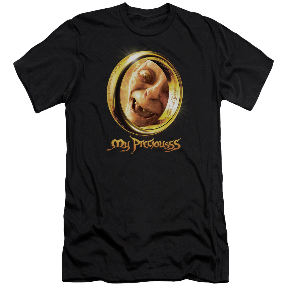 Lord Of The Rings My Precious Men's Ultra-Soft 30/1 Cotton Slim Short-Sleeve T-Shirt