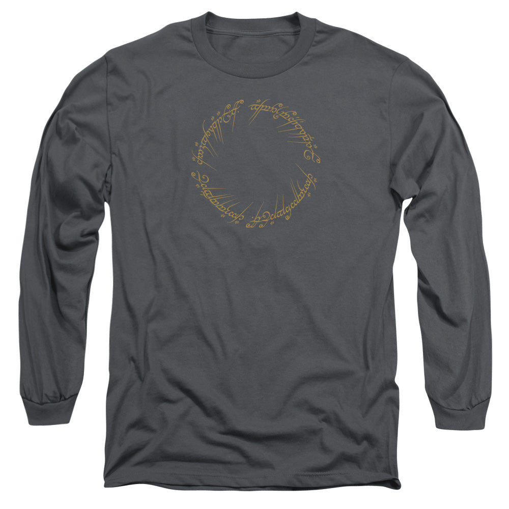 Lord Of The Rings One Ring Men's 18/1 Cotton Long-Sleeve T-Shirt