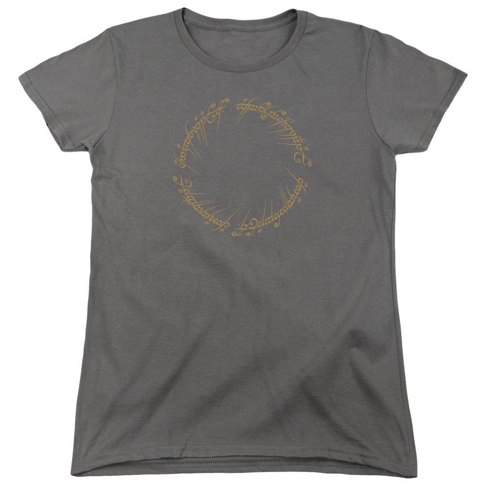 Lord Of The Rings One Ring Women's 18/1 Cotton Short-Sleeve T-Shirt