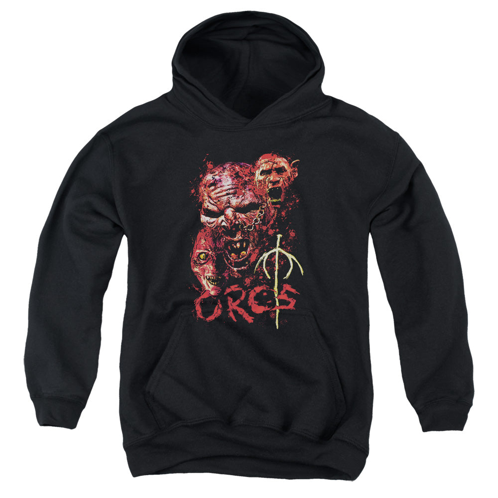 Lord Of The Rings Orcs Youth Cotton Poly Pull-Over Hoodie
