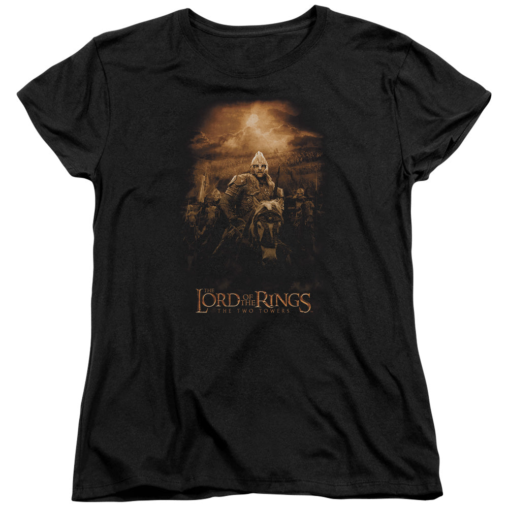 Lord Of The Rings Riders Of Rohan Women's 18/1 Cotton Short-Sleeve T-Shirt