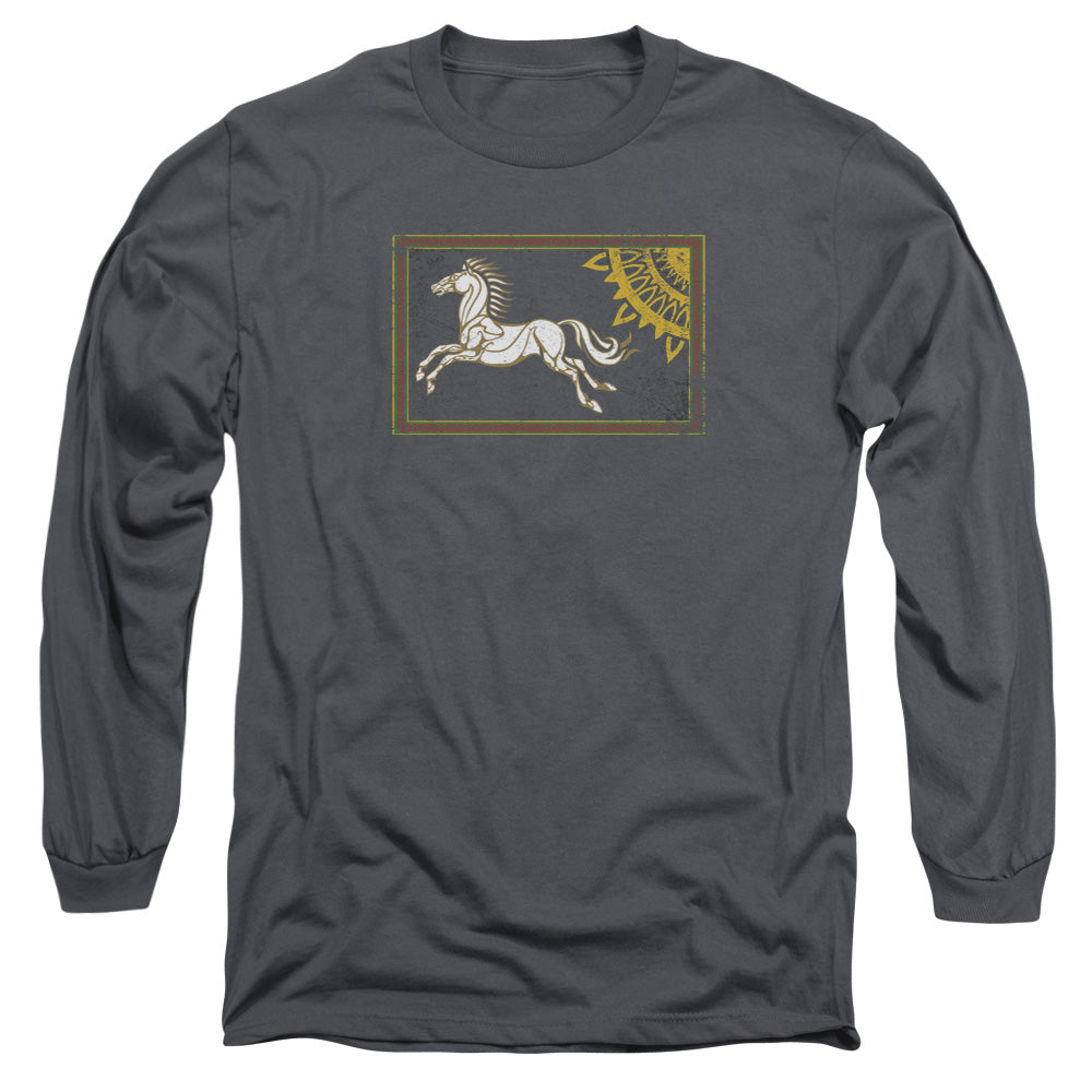 Lord Of The Rings Rohan Banner Men's 18/1 Cotton Long-Sleeve T-Shirt
