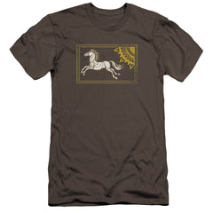 Lord Of The Rings Rohan Banner Men's Ultra-Soft 30/1 Cotton Slim Short-Sleeve T-Shirt