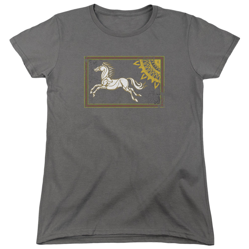 Lord Of The Rings Rohan Banner Women's 18/1 Cotton Short-Sleeve T-Shirt