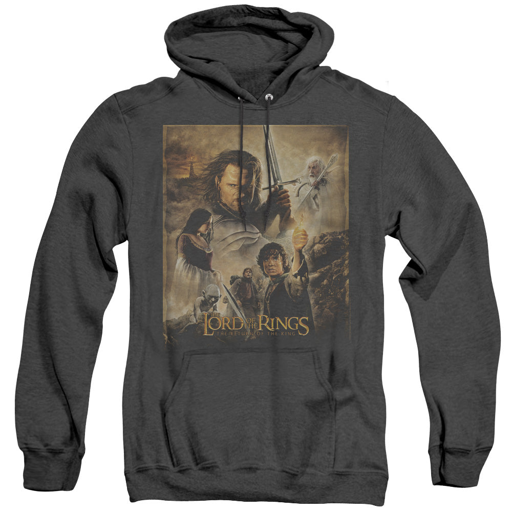 Lord Of The Rings Rotk Poster Men's Pull-Over Hoodie