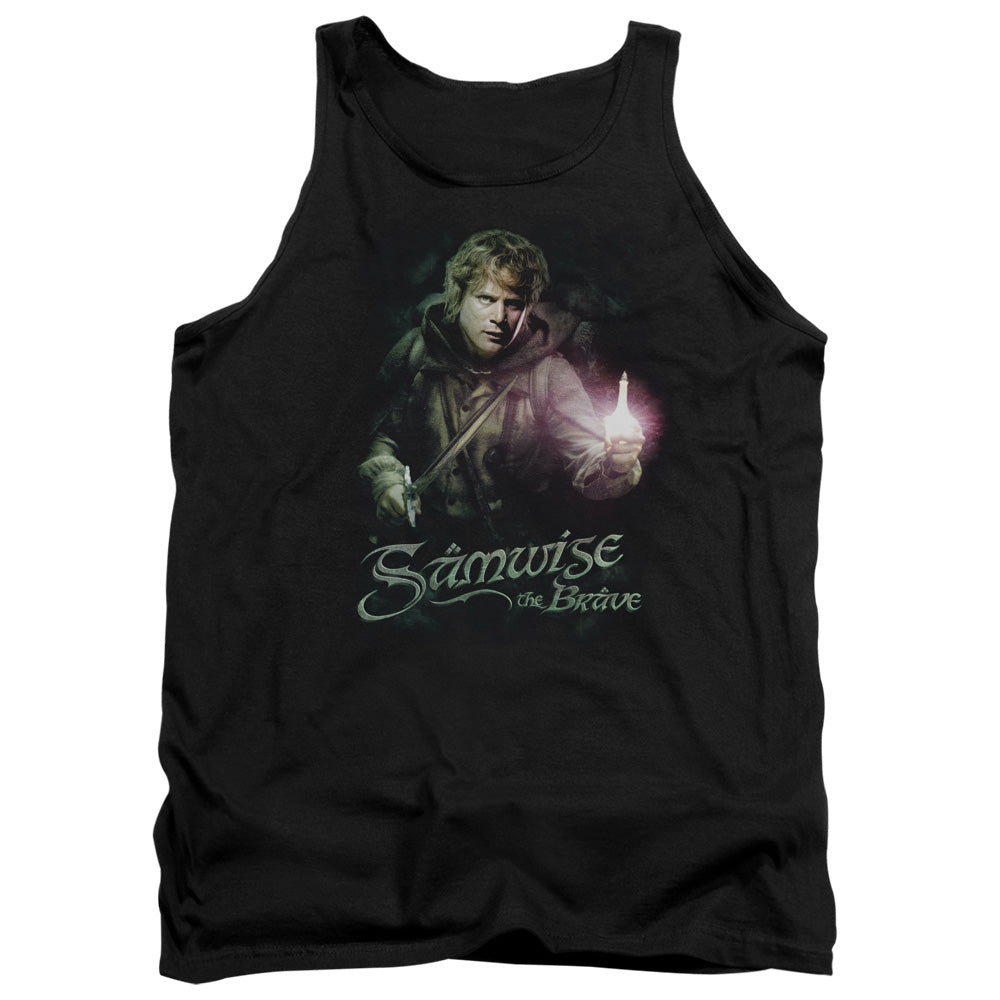 Lord Of The Rings Samwise The Brave Men's 18/1 Cotton Tank Top