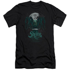 Lord Of The Rings Shelob Men's Ultra-Soft 30/1 Cotton Slim Short-Sleeve T-Shirt