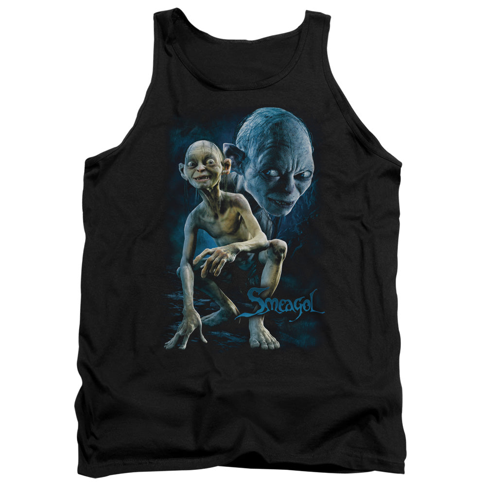 Lord Of The Rings Smeagol Men's 18/1 Cotton Tank Top