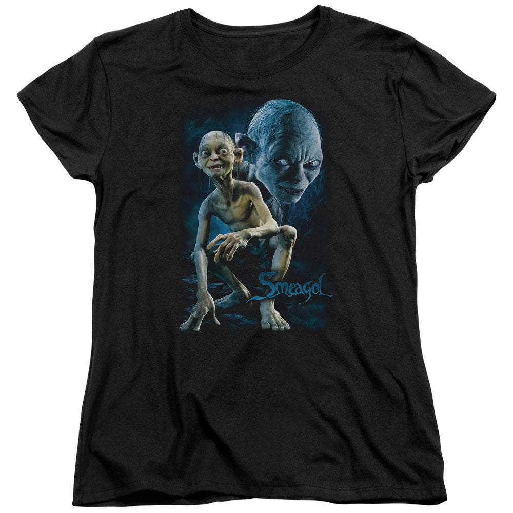 Lord Of The Rings Smeagol Women's 18/1 Cotton Short-Sleeve T-Shirt