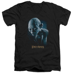 Lord Of The Rings Sneaking Men's 30/1 Cotton Slim V-Neck T-Shirt