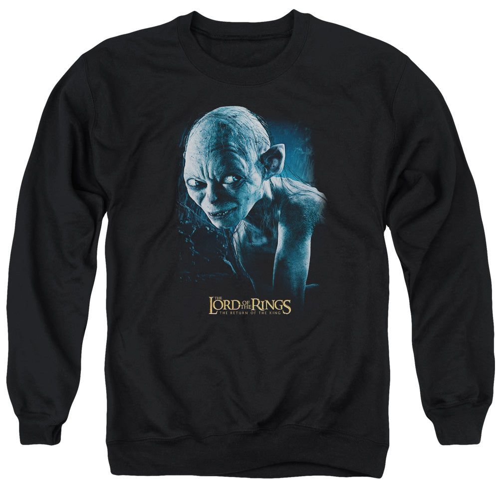 Lord Of The Rings Sneaking Men's Crewneck 50 50 Poly Long-Sleeve T-Shirt