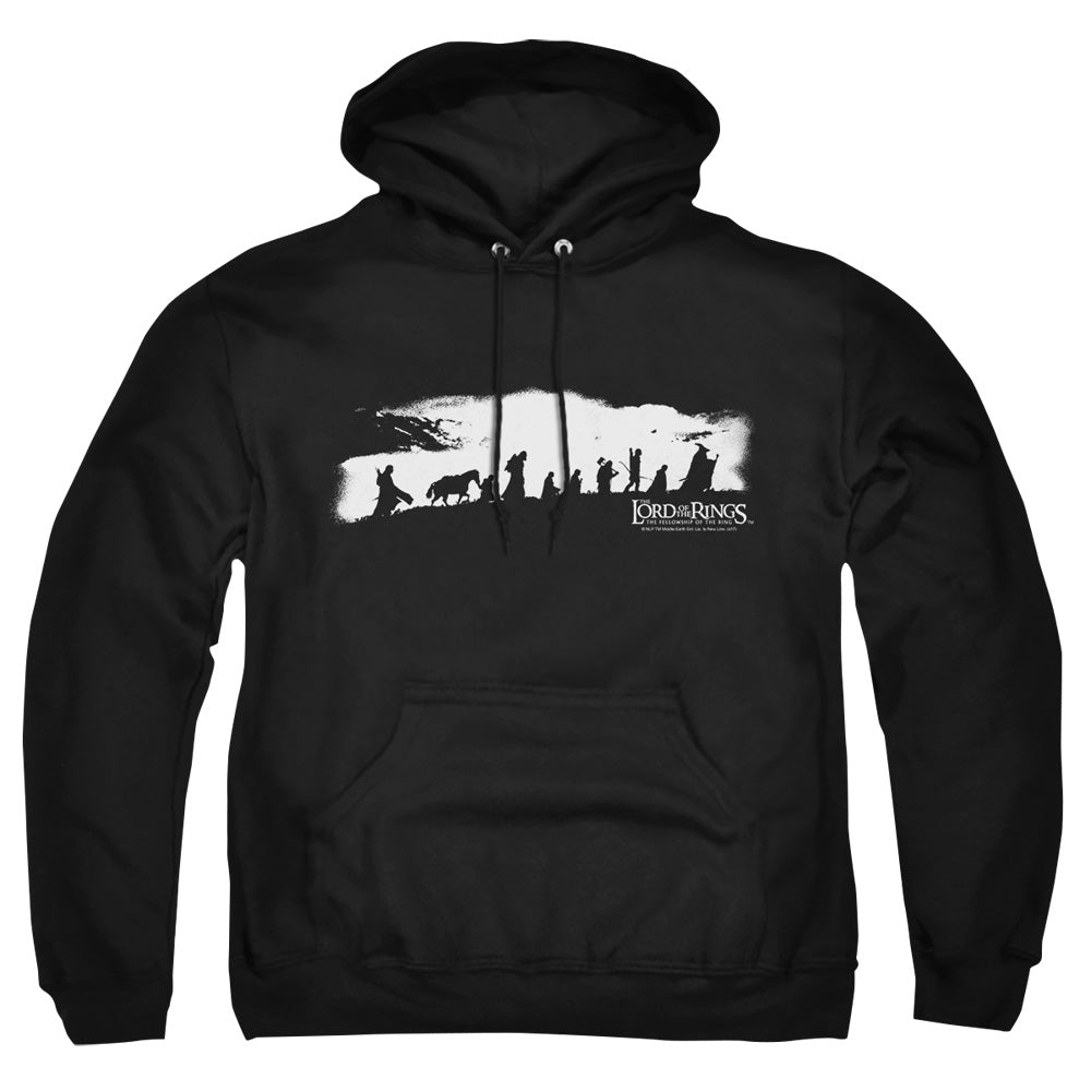 Lord Of The Rings The Fellowship Men's Pull-Over 75 25 Poly Hoodie