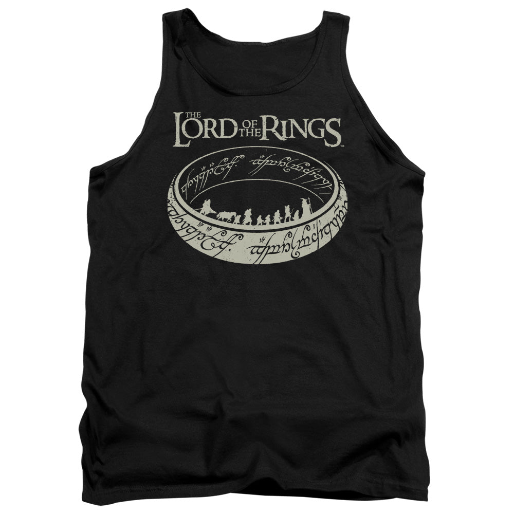 Lord Of The Rings The Journey Men's 18/1 Cotton Tank Top