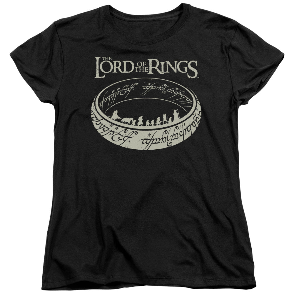 Lord Of The Rings The Journey Women's 18/1 Cotton Short-Sleeve T-Shirt
