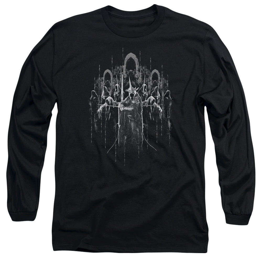 Lord Of The Rings The Nine Men's 18/1 Cotton Long-Sleeve T-Shirt