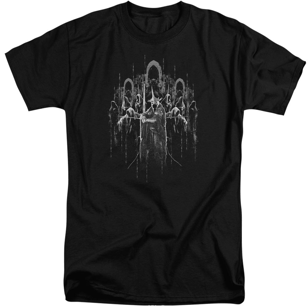 Lord Of The Rings The Nine Men's 18/1 Tall Cotton Short-Sleeve T-Shirt