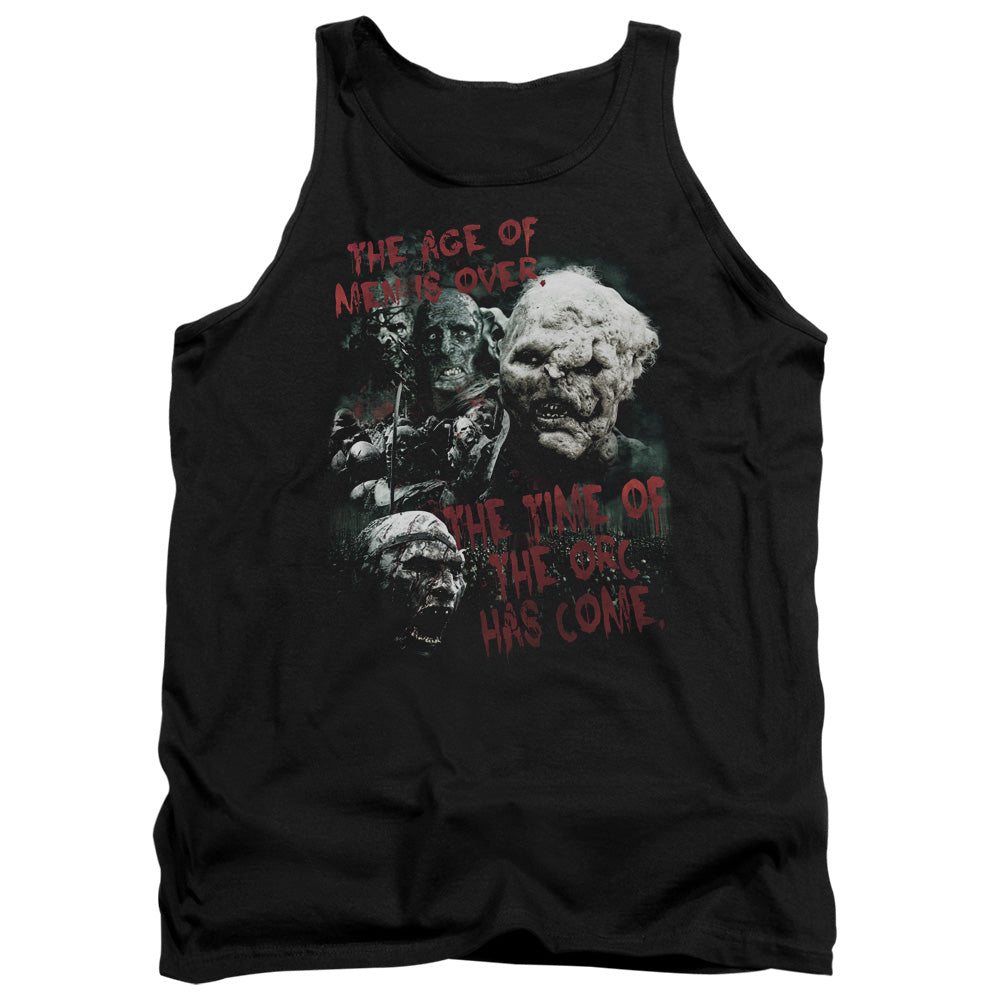 Lord Of The Rings Time Of The Orc Men's 18/1 Cotton Tank Top