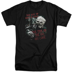 Lord Of The Rings Time Of The Orc Men's 18/1 Tall Cotton Short-Sleeve T-Shirt