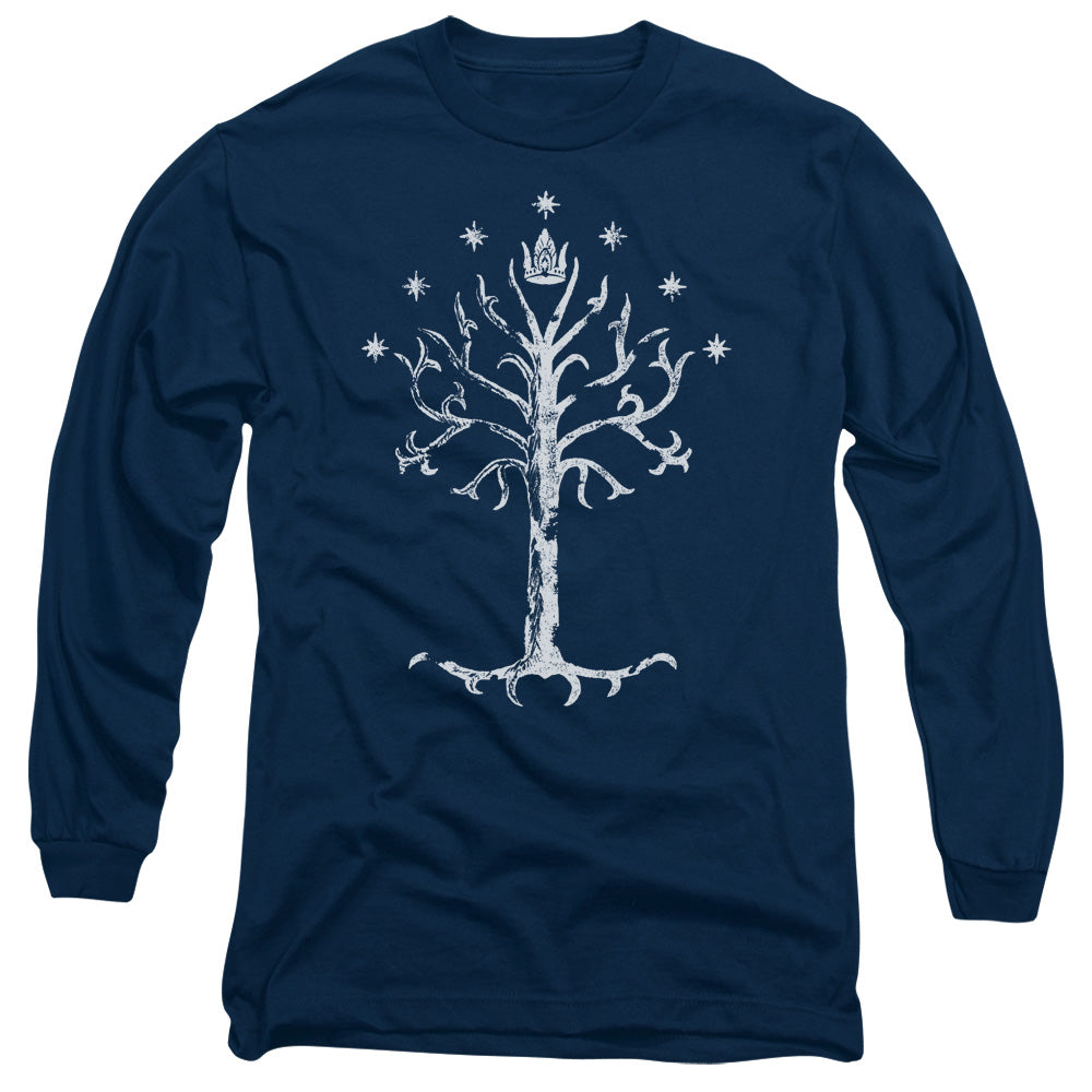 Lord Of The Rings Tree Of Gondor Men's 18/1 Cotton Long-Sleeve T-Shirt