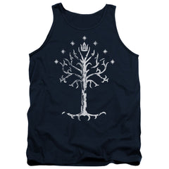 Lord Of The Rings Tree Of Gondor Men's 18/1 Cotton Tank Top