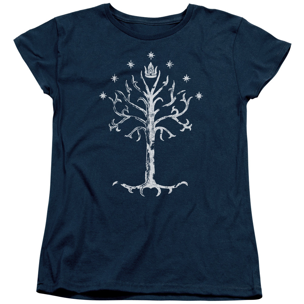 Lord Of The Rings Tree Of Gondor Women's 18/1 Cotton Short-Sleeve T-Shirt