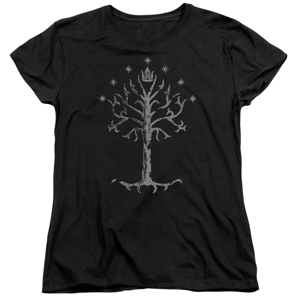 Lord Of The Rings Tree Of Gondor Women's 18/1 Cotton Short-Sleeve T-Shirt