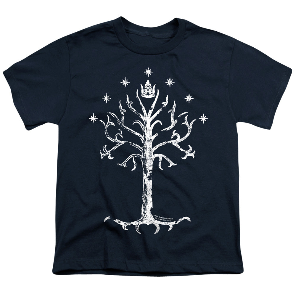 Lord Of The Rings Tree Of Gondor Youth 18/1 100% Cotton Short-Sleeve T-Shirt
