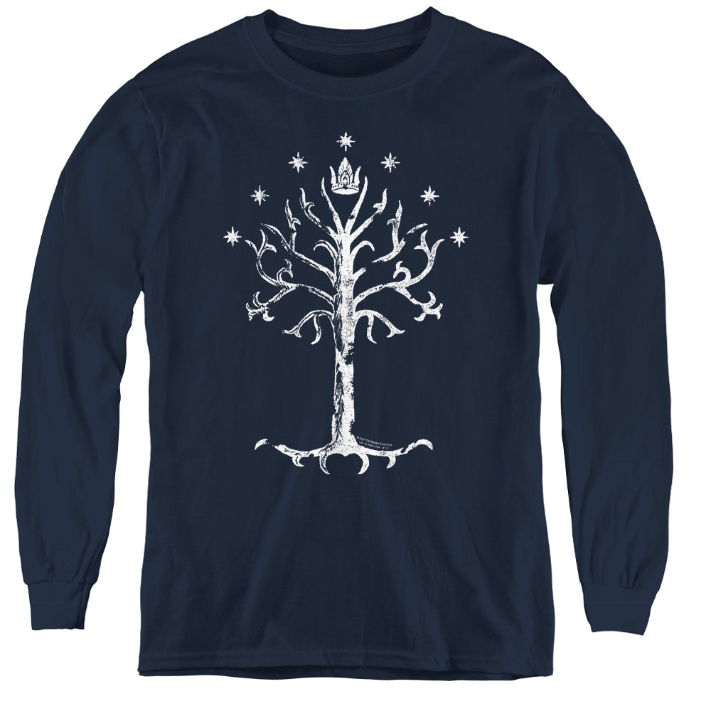 Lord Of The Rings Tree Of Gondor Youth Long-Sleeve T-Shirt