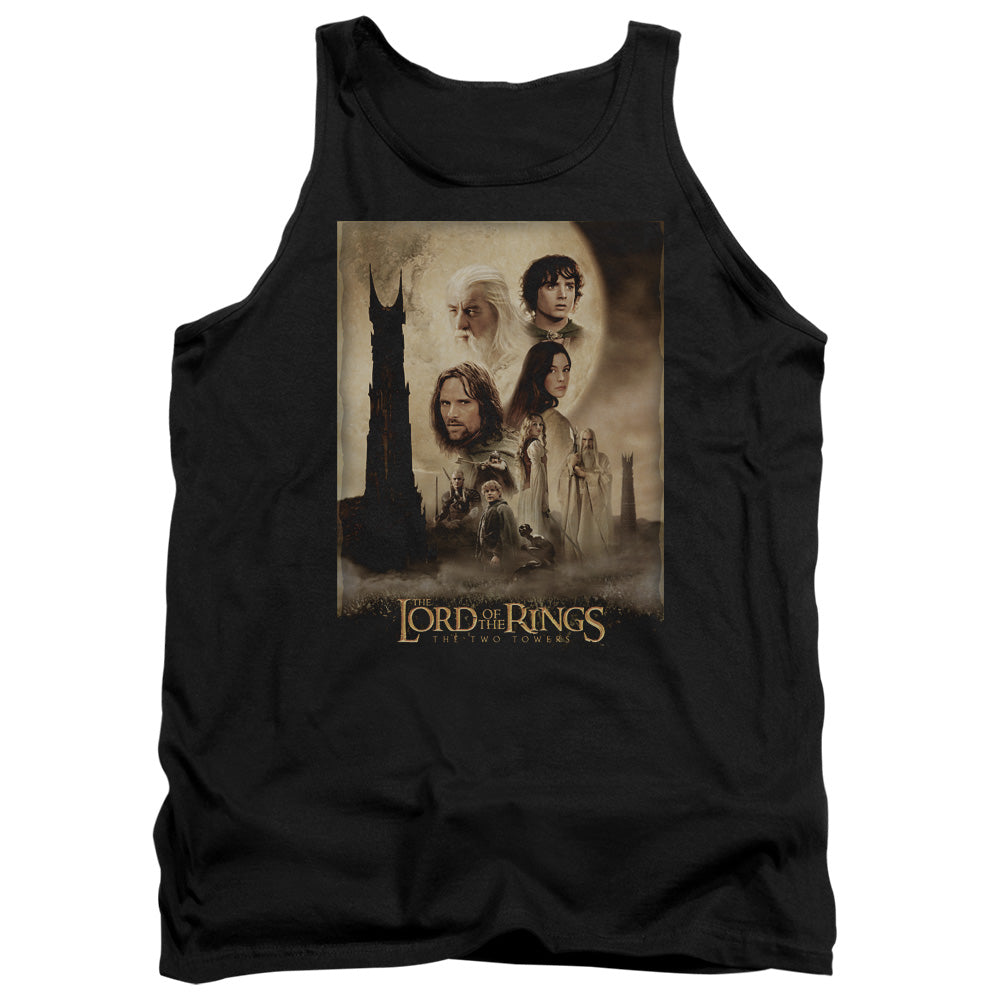 Lord Of The Rings Tt Poster Men's 18/1 Cotton Tank Top