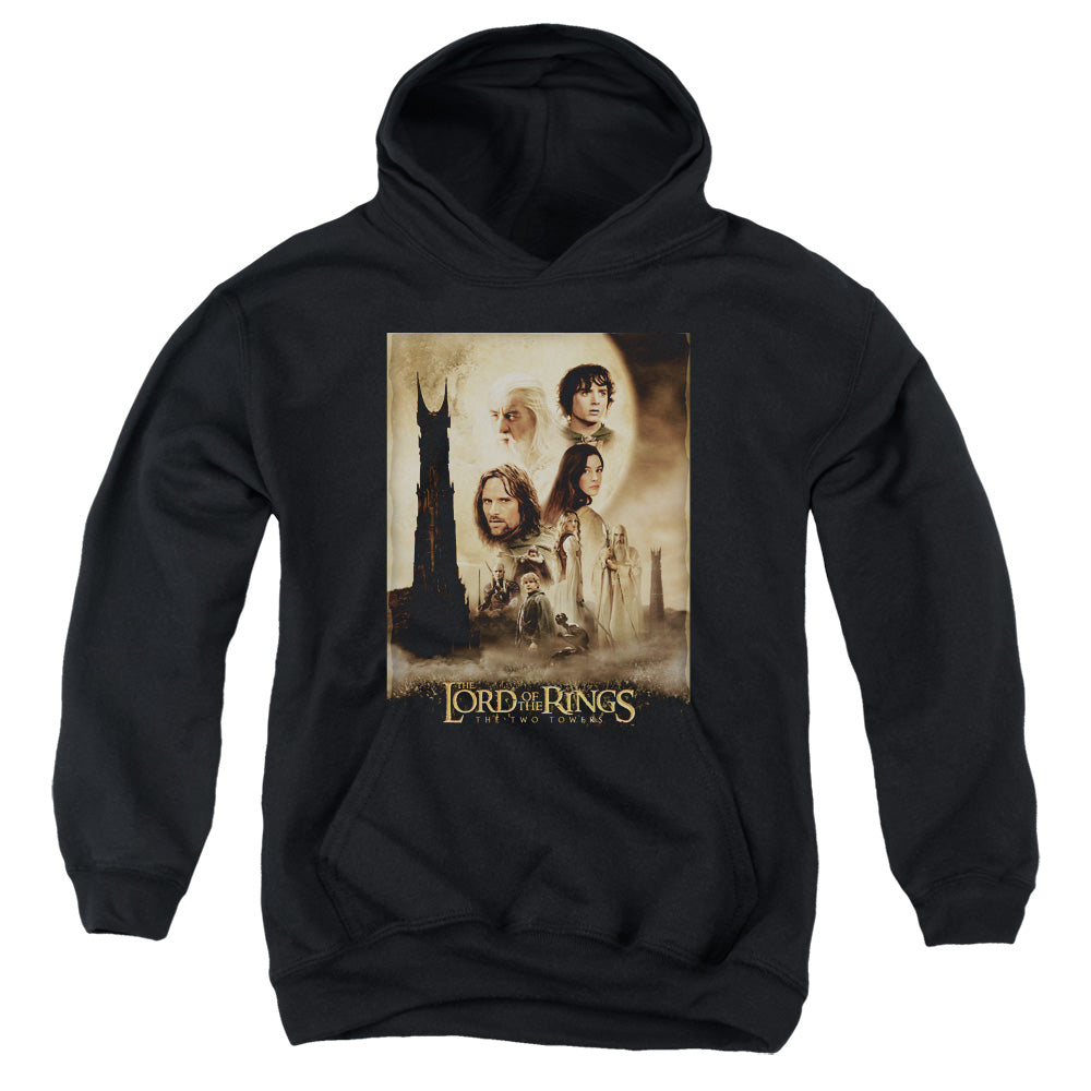 Lord Of The Rings Tt Poster Youth Cotton Poly Pull-Over Hoodie