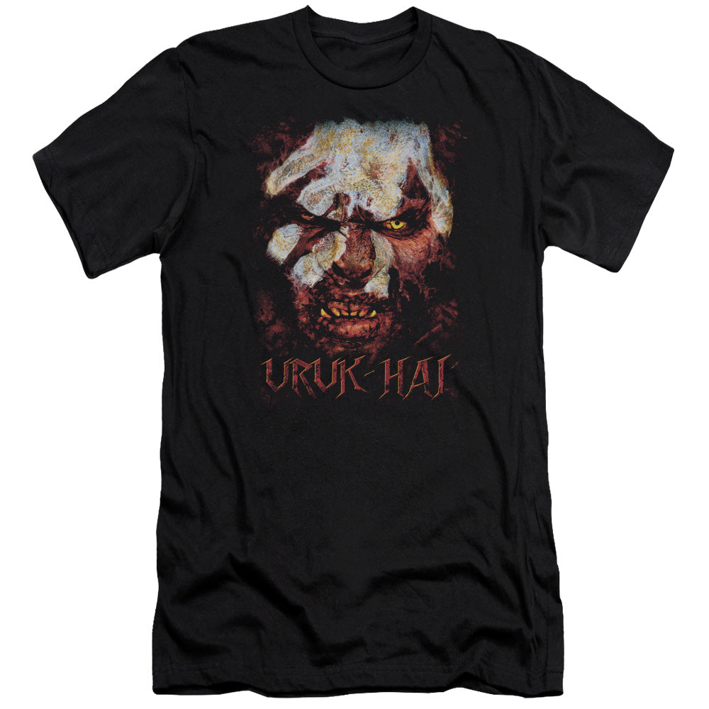Lord Of The Rings Uruk Hai Men's Ultra-Soft 30/1 Cotton Slim Short-Sleeve T-Shirt