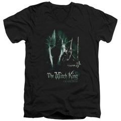 Lord Of The Rings Witch King Men's 30/1 Cotton Slim V-Neck T-Shirt