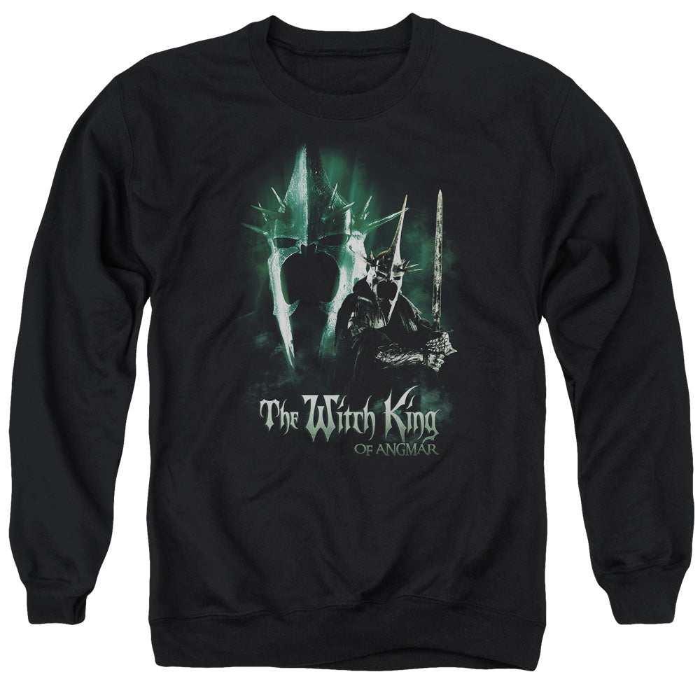 Lord Of The Rings Witch King Men's Crewneck 50 50 Poly Long-Sleeve T-Shirt