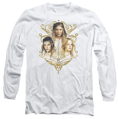 Lord Of The Rings Women Of Middle Earth Men's 18/1 Cotton Long-Sleeve T-Shirt