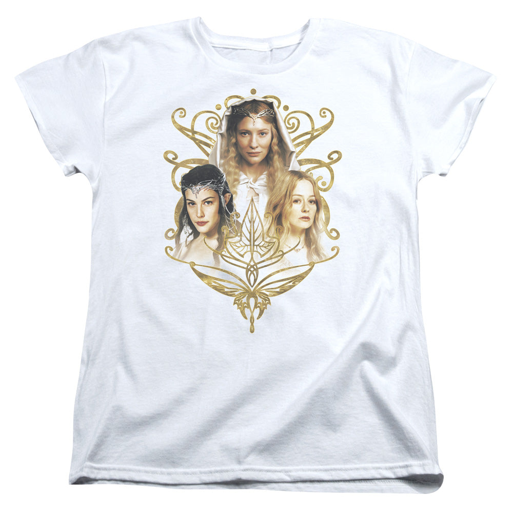 Lord Of The Rings Women Of Middle Earth Women's 18/1 Cotton Short-Sleeve T-Shirt
