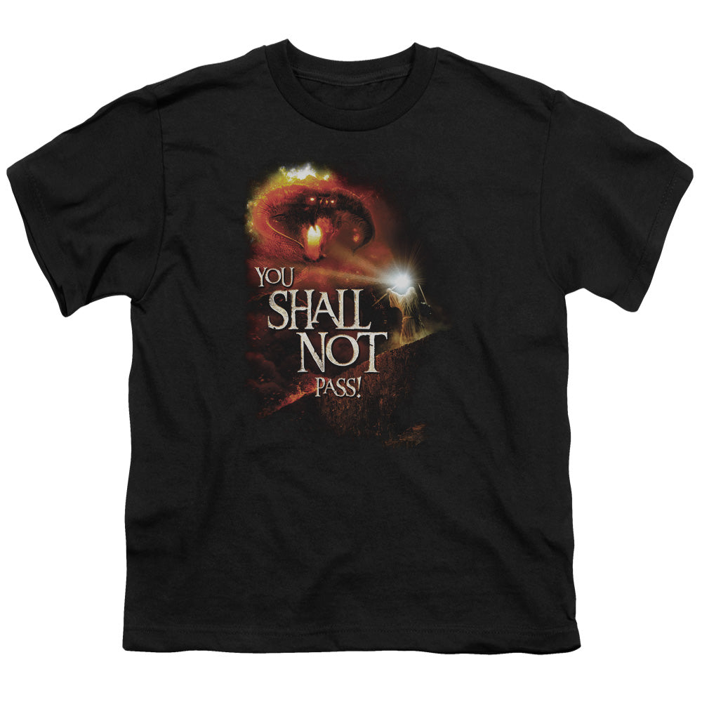 Lord Of The Rings You Shall Not Pass Youth 18/1 100% Cotton Short-Sleeve T-Shirt