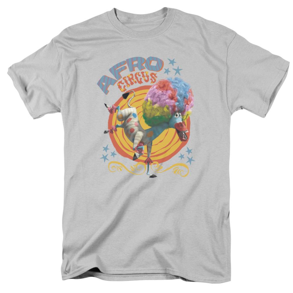 Madagascar Afro Circus Men's 18/1 Cotton Short-Sleeve T-Shirt