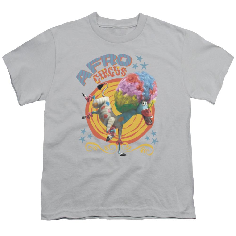 Madagascar Afro Circus Youth 18/1 100% Cotton Short-Sleeve T-Shirt