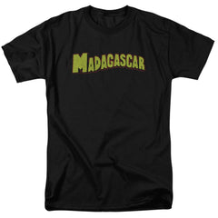 Madagascar Logo Men's 18/1 Cotton Short-Sleeve T-Shirt