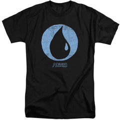 Magic The Gathering Blue Symbol Men's 18/1 Tall Cotton Short-Sleeve T-Shirt