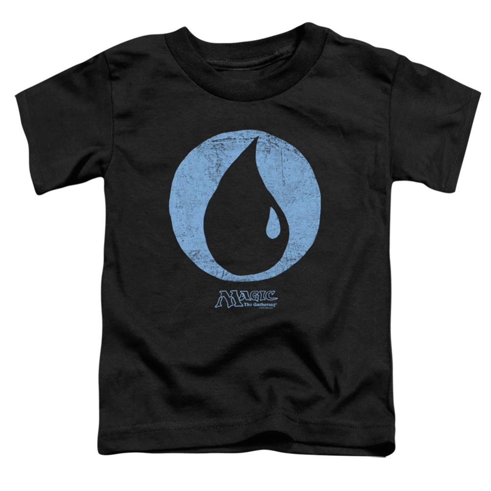 Magic The Gathering Blue Symbol Toddler 18/1 Cotton Short-Sleeve T-Shirt