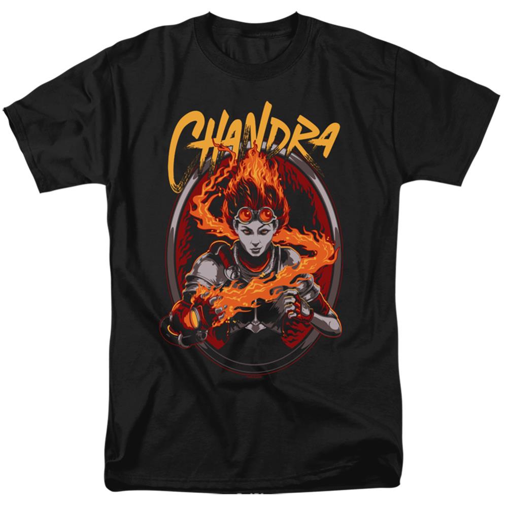 Magic The Gathering Chandra Men's 18/1 Cotton Short-Sleeve T-Shirt