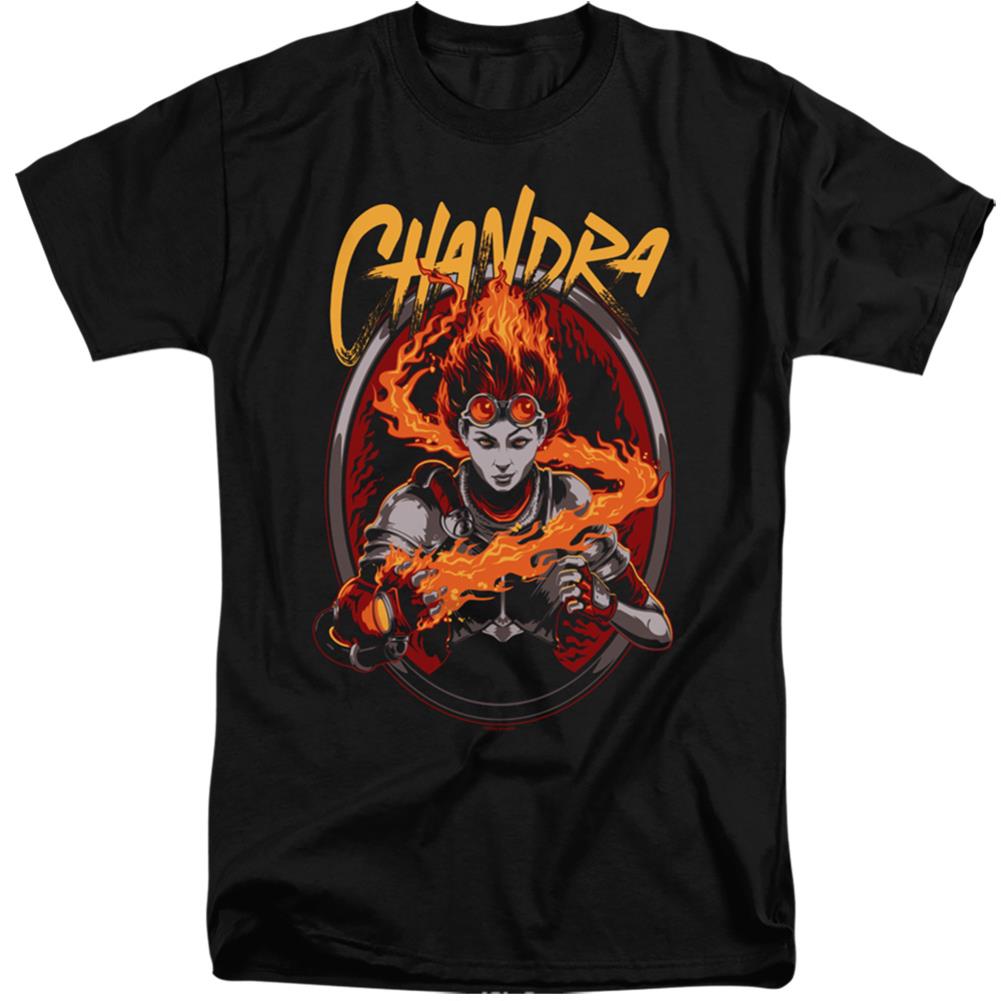 Magic The Gathering Chandra Men's 18/1 Tall Cotton Short-Sleeve T-Shirt