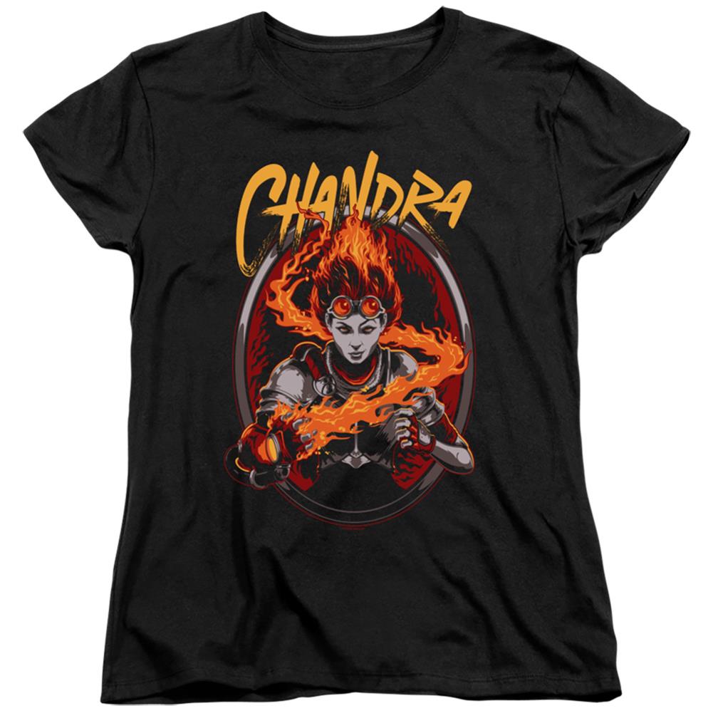 Magic The Gathering Chandra Women's 18/1 Cotton Short-Sleeve T-Shirt