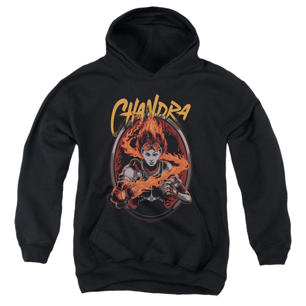 Magic The Gathering Chandra Youth Cotton Poly Pull-Over Hoodie