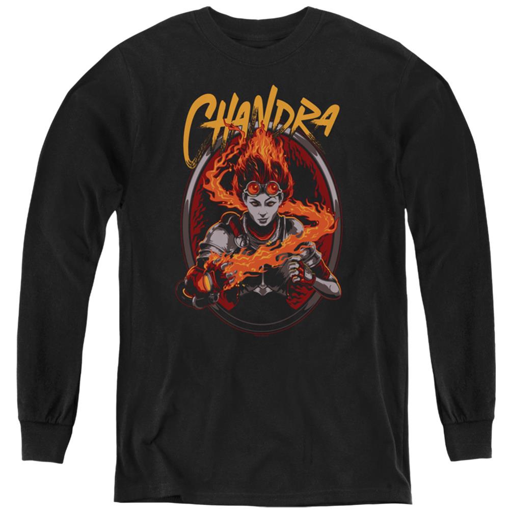 Magic The Gathering Chandra Youth Long-Sleeve T-Shirt