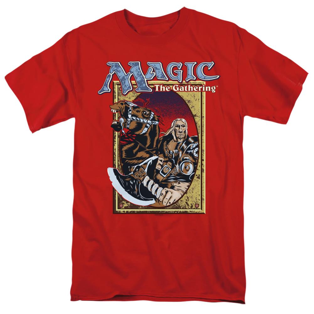 Magic The Gathering Fifth Edition Deck Art Men's 18/1 Cotton Short-Sleeve T-Shirt
